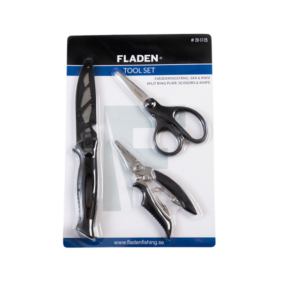 Fladen Tool Set Plier, Scissors, Pocket Knife ryhmässä Työkalut & Lisätarvikkeet / Pihdit & sakset @ Sportfiskeprylar.se (28-17-25)