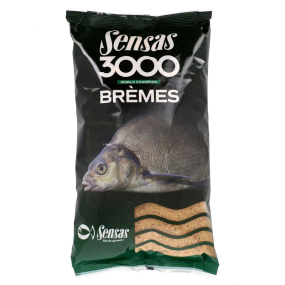 Sensas 3000 Bremes 1kg ryhmässä Vieheet / Boiliet, Hook-syötit & Mäski / Mäski / Groundbait @ Sportfiskeprylar.se (29-00971)