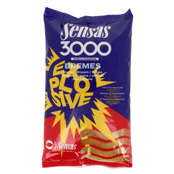 Sensas Explosive Bream 1kg ryhmässä Vieheet / Boiliet, Hook-syötit & Mäski / Mäski @ Sportfiskeprylar.se (29-10781)
