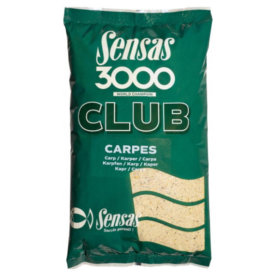 Sensas 3000 Club Carpes 2,5kg ryhmässä Uistimet / vieheet / Boiliet, Hook-syötit & Mäski / Groundbait / Groundbait @ Sportfiskeprylar.se (29-10863)