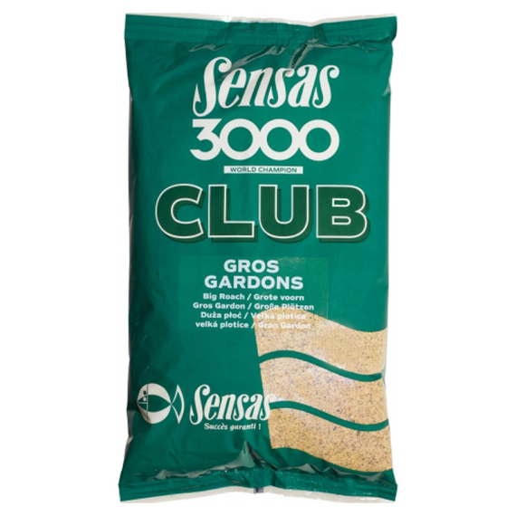 Sensas 3000 Club Gros Gardons 2,5kg ryhmässä Uistimet / vieheet / Boiliet, Hook-syötit & Mäski / Groundbait / Groundbait @ Sportfiskeprylar.se (29-11323)