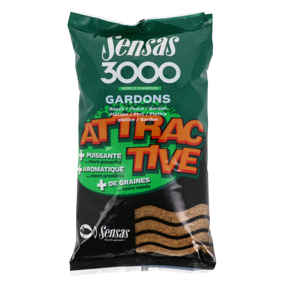 Sensas 3000 Attractive Roach 1kg ryhmässä Vieheet / Boiliet, Hook-syötit & Mäski / Mäski @ Sportfiskeprylar.se (29-13862)