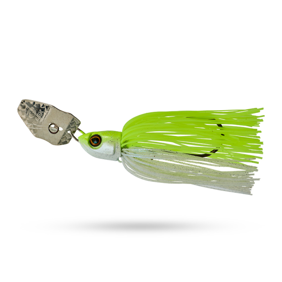 Illex Blade Blaster 14g - White / Chart - Vieheet Bladed Jigs & Chatterbaits