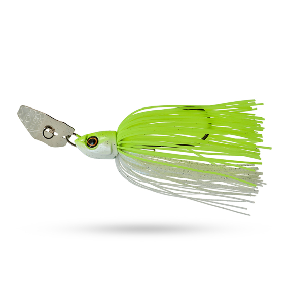 Illex Blade Blaster 10g - White / Chart - Vieheet Bladed Jigs & Chatterbaits