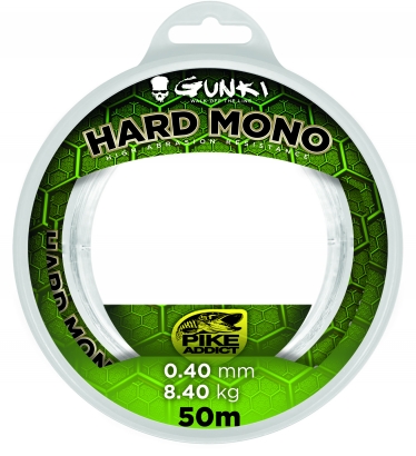 Gunki Hard Mono, 0,80mm ryhmässä Siimat / Monofiilisiimat @ Sportfiskeprylar.se (29-40294)