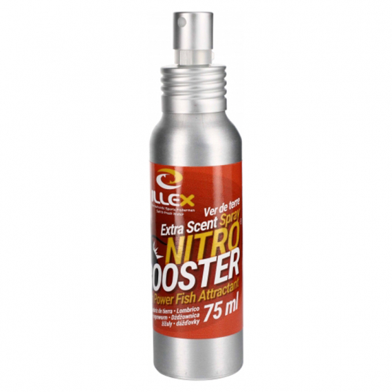 Illex Nitro Booster Worm Spray 75ml - Vieheet Boiliet, Hook-syötit & Mäski Nestet & lisukkeet