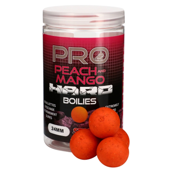 Starbaits Pro Peach & Mango Hard Hook Bait - 20mm ryhmässä Uistimet / vieheet / Boiliet, Hook-syötit & Mäski / Boiliet @ Sportfiskeprylar.se (29-64430)