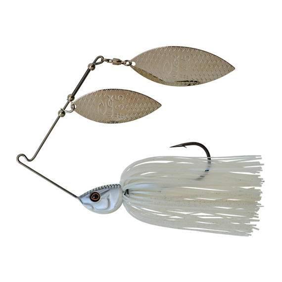 Illex Crusher TG 34g - Magic Pearl Bone - Vieheet Spinnerit Spinnerbaitit