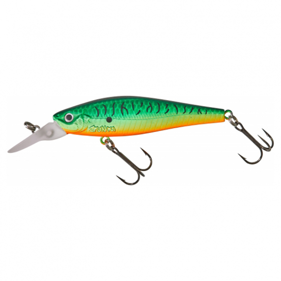 Gunki Gamera 72 SP MR Twitch - Mat Fire Tiger ryhmässä Vieheet / Vaaput / Twitchbaitit @ Sportfiskeprylar.se (29-71009)