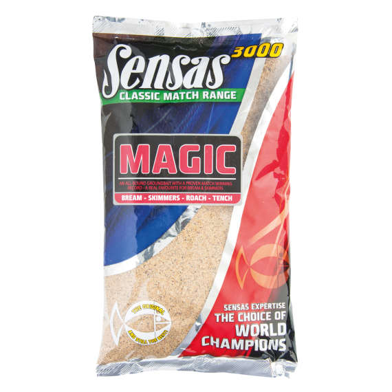 Sensas 3000 Magic Naturel 1kg ryhmässä Vieheet / Boiliet, Hook-syötit & Mäski / Mäski @ Sportfiskeprylar.se (29-71101)