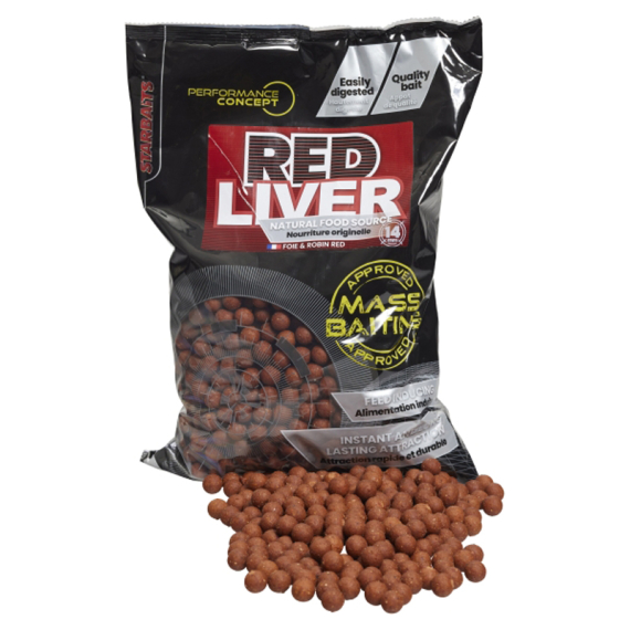 Starbaits PC Red Liver Mass Baiting Boilies 3kg ryhmässä Vieheet / Boiliet, Hook-syötit & Mäski / Boiliet @ Sportfiskeprylar.se (29-81484r)