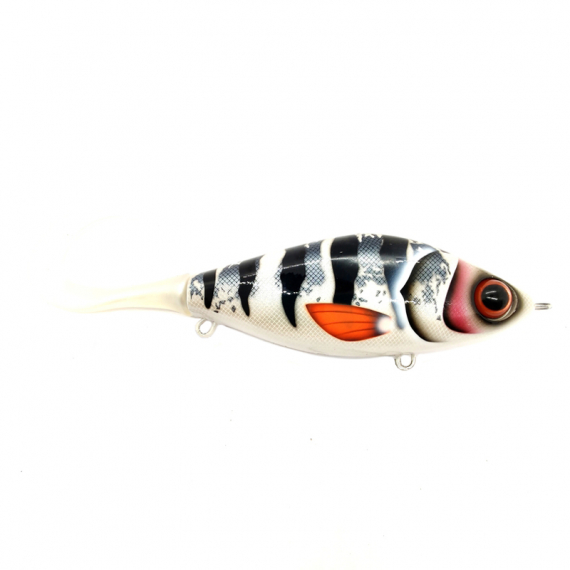 Trueglide Guppie Jr, 11cm, 70gr - Silver Koi- Pearl White ryhmässä Vieheet / Jerkit @ Sportfiskeprylar.se (29-EG208A-C778)