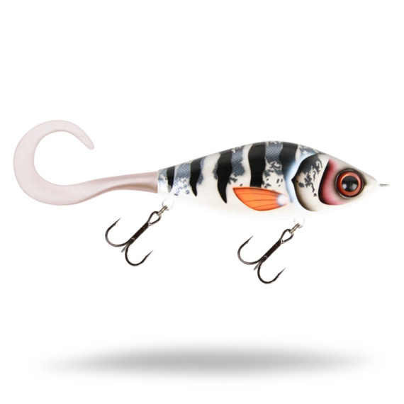 Trueglide Guppie Jr Shallow, 11cm, 58gr - Silver Koi - Pearl White ryhmässä Vieheet / Jerkit @ Sportfiskeprylar.se (29-EG208AS-C778)