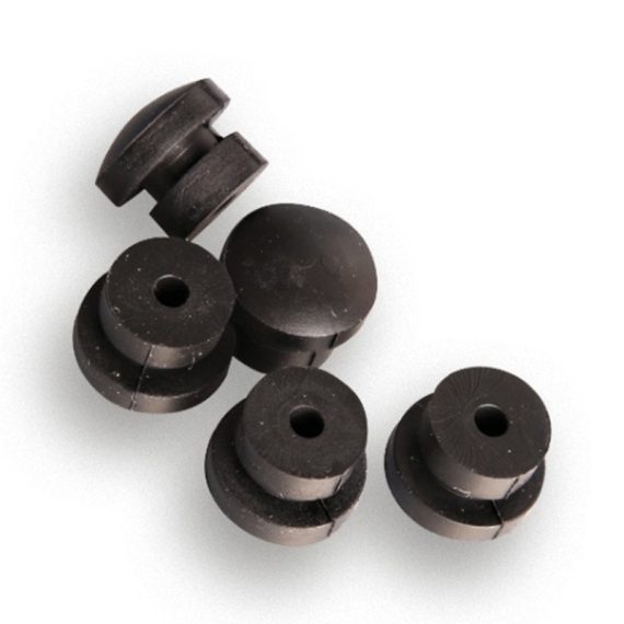 Strike Pro Catchy Spare Rubber Caps - 5pcs ryhmässä @ Sportfiskeprylar.se (29-EG230-RR)