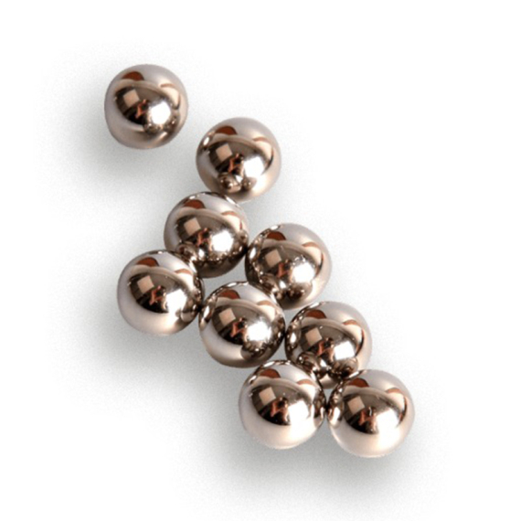 Strike Pro Catchy Spare Stainless Balls - 9pcs ryhmässä Koukut & Tarvikkeet / Syvääjät ja painot @ Sportfiskeprylar.se (29-EG230-RS)