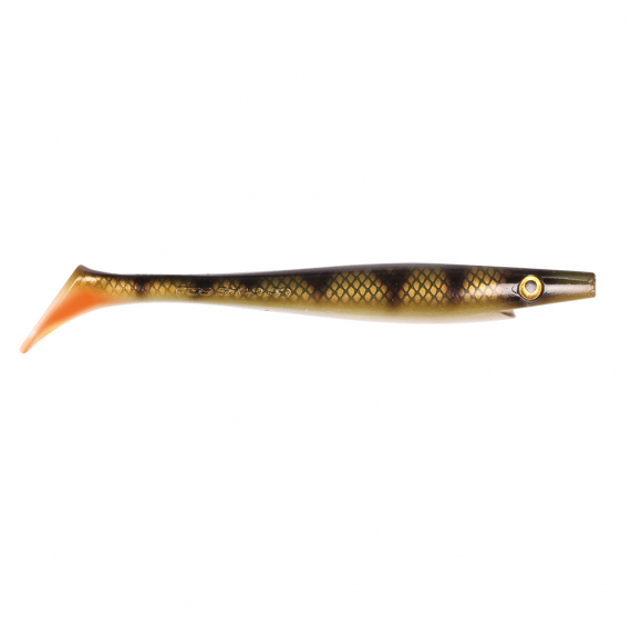 Giant Pig Shad, 26cm, 130g - Natural Perch OB ryhmässä Vieheet / Jigit ja keinosyötit / Haukijigit @ Sportfiskeprylar.se (29-SP172B-140)
