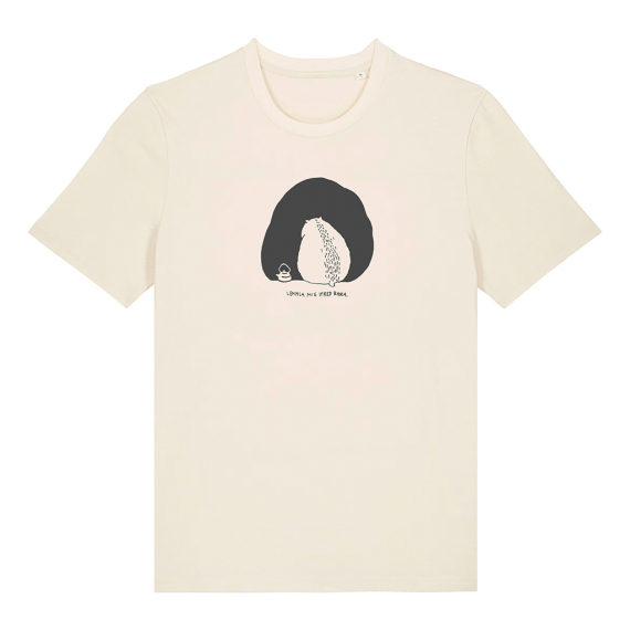 Lemmel T-Shirt Lemmla mig ifred - Nature white ryhmässä Vaatteet ja kengät / Vaatetus / T-paidat @ Sportfiskeprylar.se (3010116-7134r)