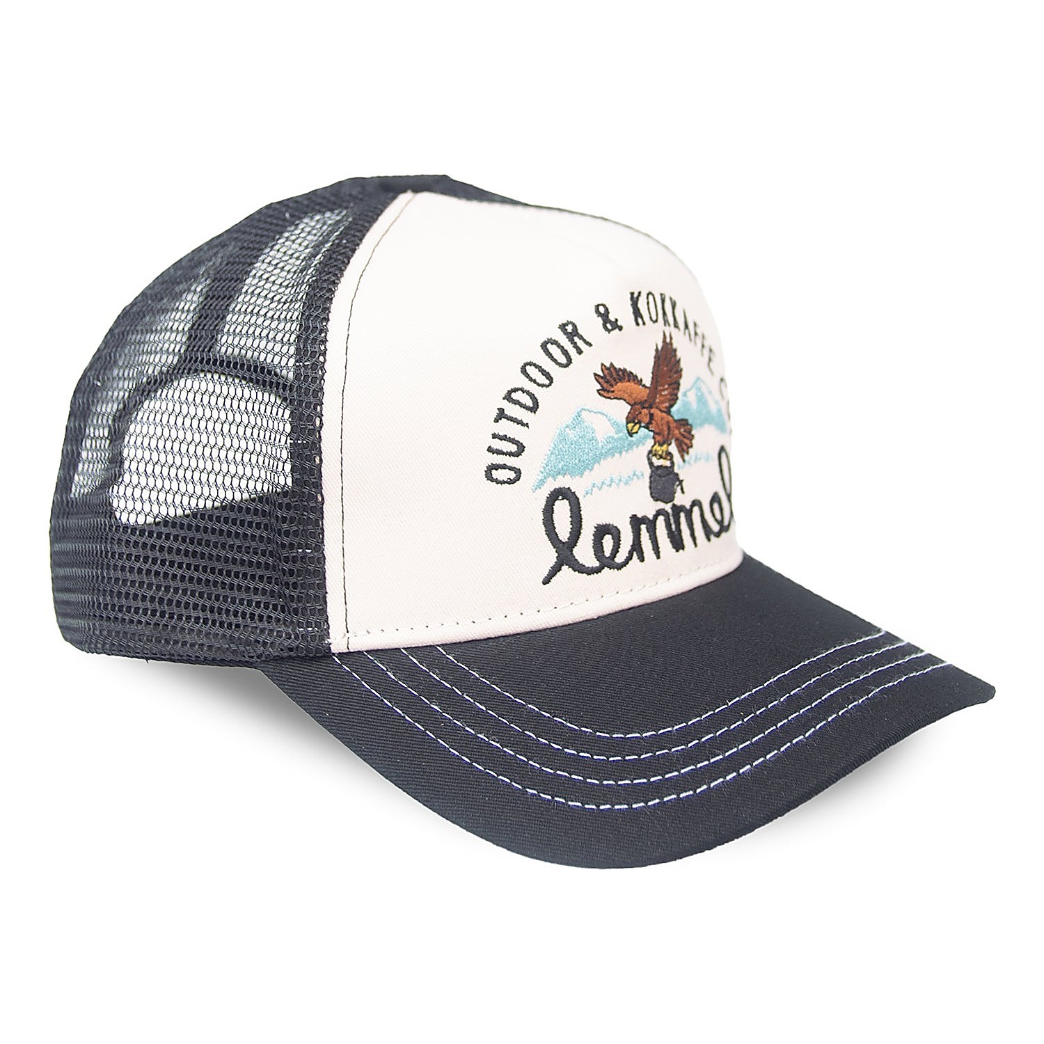 Lemmel Trucker Cap Keep on Truckin Mama White/Black ryhmässä Vaatteet ja kengät / Lippalakit ja päähineet / Lippikset @ Sportfiskeprylar.se (3020202-5432)