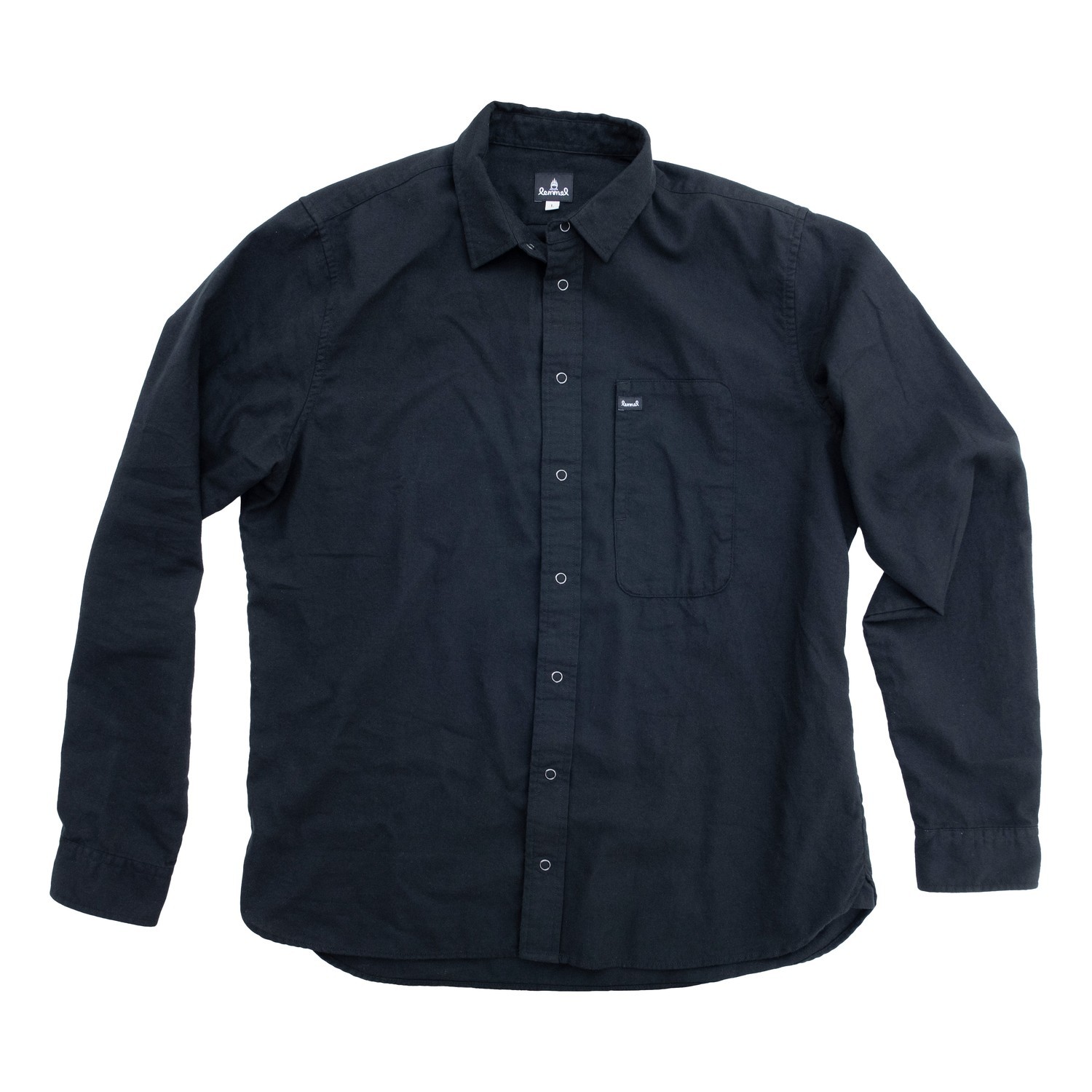 Lemmel Shirt Överboda Flanell Black ryhmässä Vaatteet ja kengät / Vaatetus / Paidat @ Sportfiskeprylar.se (3040101-5334r)