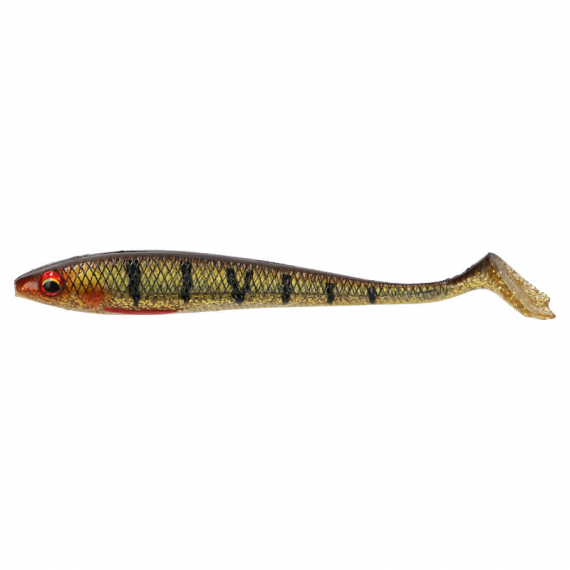 Daiwa PX Duckfin Shad 8,9cm (7pcs) - Gold Perch ryhmässä Vieheet / Jigit ja keinosyötit / Ahven- ja kuhajigit @ Sportfiskeprylar.se (32-216771)