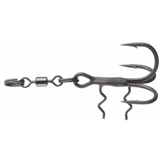 Daiwa Prorex Head Assist Treble Hook Swiveled ryhmässä Koukut & Tarvikkeet / Stingers & Stinger lisätarvikkeet / Stingerit @ Sportfiskeprylar.se (32-222587r)