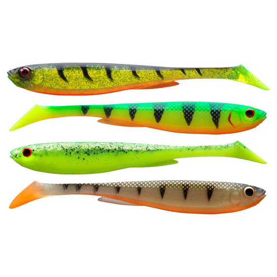 Daiwa Prorex Slim Shad Y Mix Pack ryhmässä Vieheet / Jigit ja keinosyötit / Ahven- ja kuhajigit @ Sportfiskeprylar.se (32-222628r)