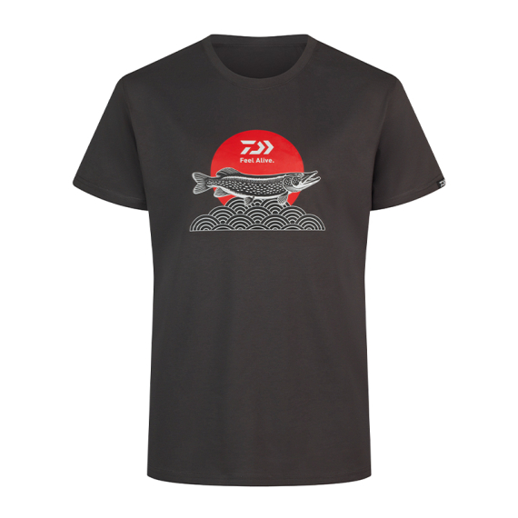 Daiwa T-Shirt Japan Pike ryhmässä Vaatteet ja kengät / Vaatetus / T-paidat @ Sportfiskeprylar.se (32-228621r)