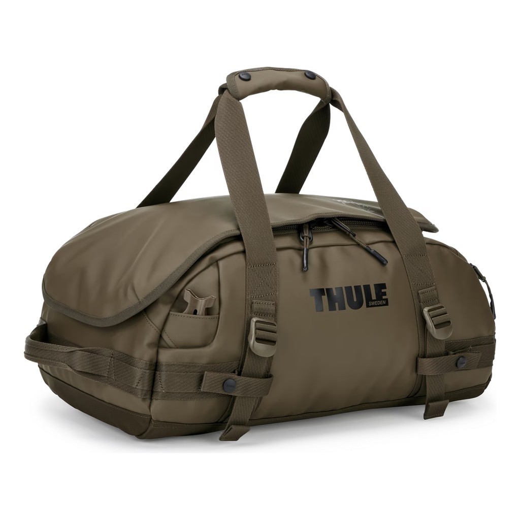 Thule Chasm Recycled Duffel 30L - Deep Khaki ryhmässä Säilytys / Varustelaukut @ Sportfiskeprylar.se (3205587)