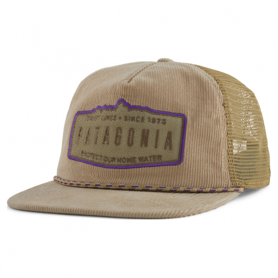 Patagonia Fly Catcher Hat Ridgecrest: Oar Tan ryhmässä Vaatteet ja kengät / Lippikset ja päähineet / Lippikset / Trucker lippikset @ Sportfiskeprylar.se (33475-RCOA-ALL)