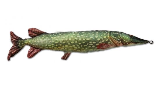 Mjukisdjur Pike 80 cm Fladen ryhmässä Muut / Pehmeät kalalelut & palkintokalat @ Sportfiskeprylar.se (36-5002)