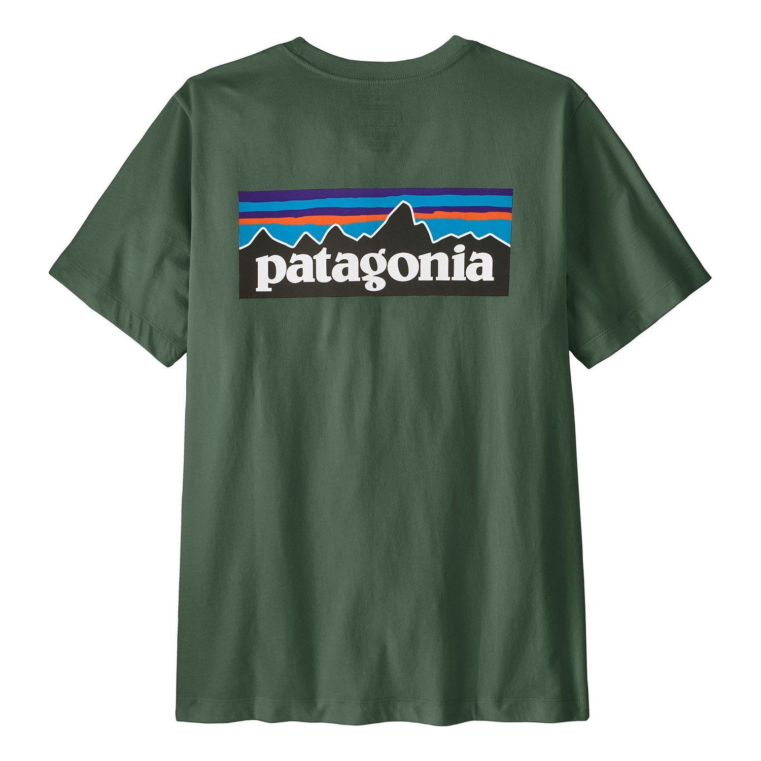 Patagonia M\'s P-6 Logo T-Shirt CNGR ryhmässä Vaatteet ja kengät / Vaatetus / T-paidat @ Sportfiskeprylar.se (37882-CNGR-XXLr)