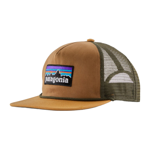 Patagonia Airfarer Cap P-6 Logo: Deer Brown ryhmässä Vaatteet ja kengät / Lippalakit ja päähineet / Lippikset / Trucker lippikset @ Sportfiskeprylar.se (37996-PLDE-ALL)
