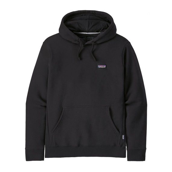 Patagonia M\'s P-6 Label Uprisal Hoody Black ryhmässä Vaatteet ja kengät / Vaatetus / Villapaidat / Hupparit @ Sportfiskeprylar.se (39621-BLK-Lr)