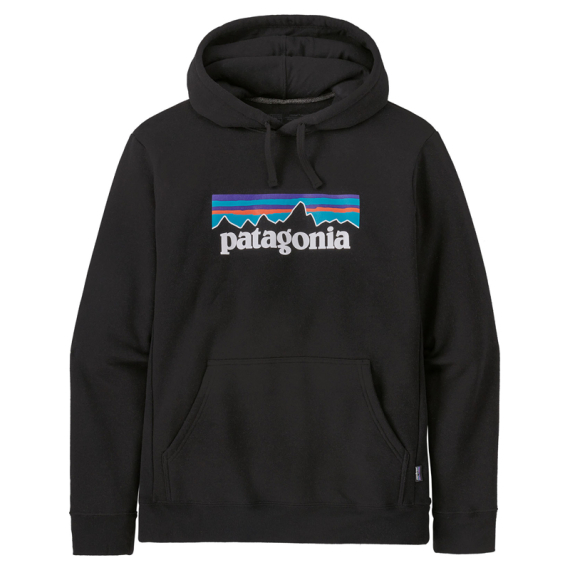 Patagonia P-6 Logo Uprisal Hoody, Black ryhmässä Vaatteet ja kengät / Vaatetus / Villapaidat / Hupparit @ Sportfiskeprylar.se (39622-BLK-Sr)