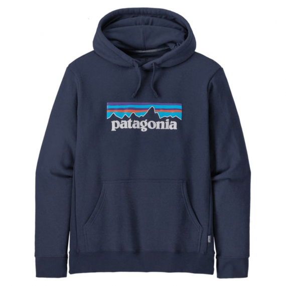 Patagonia M\'s P-6 Logo Uprisal Hoody New Navy ryhmässä Vaatteet ja kengät / Vaatetus / Villapaidat / Hupparit @ Sportfiskeprylar.se (39622-NENA-r)