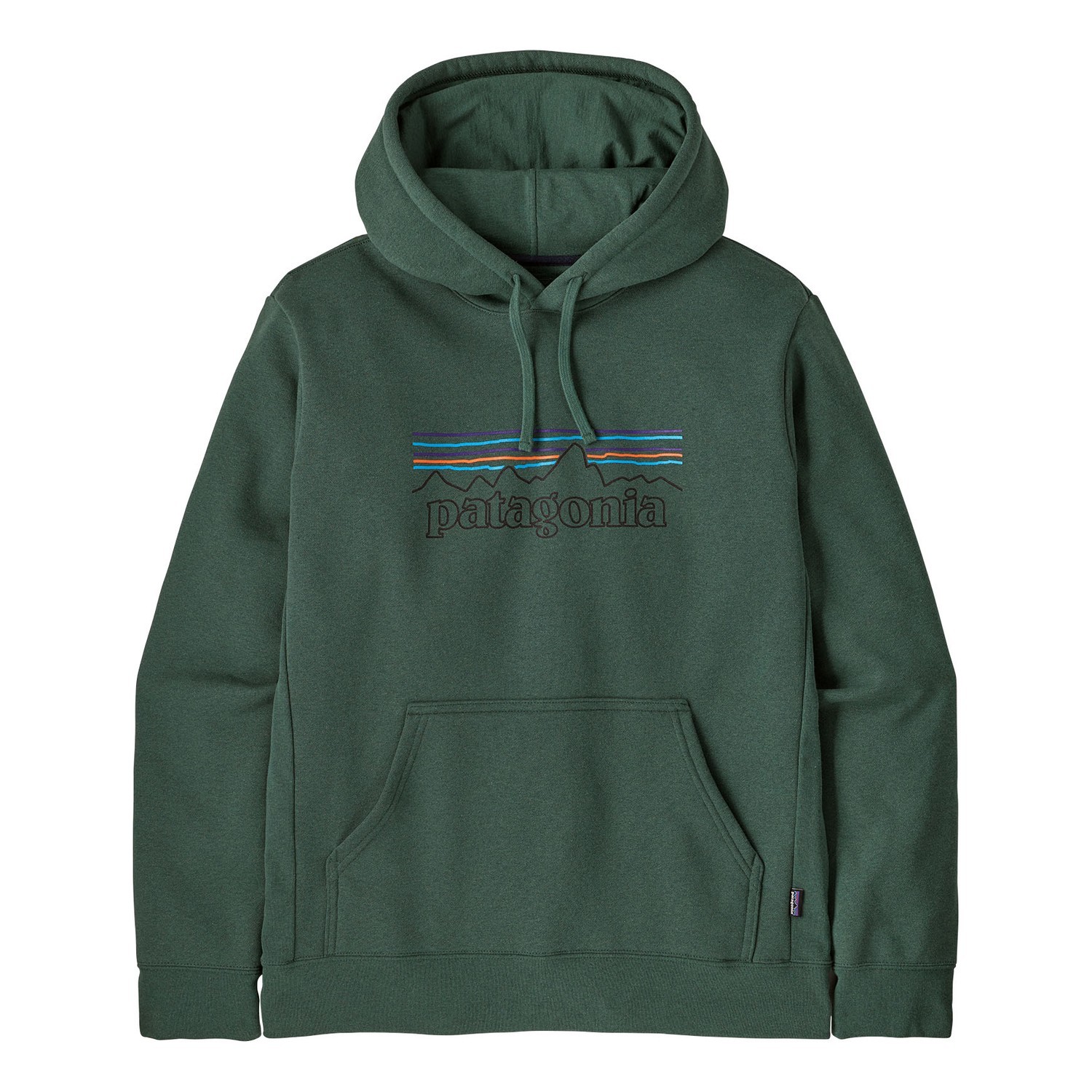 Patagonia M\'s P-6 Logo Uprisal Hoody POCG ryhmässä Vaatteet ja kengät / Vaatetus / Villapaidat / Hupparit @ Sportfiskeprylar.se (39622-POCG-XXLr)
