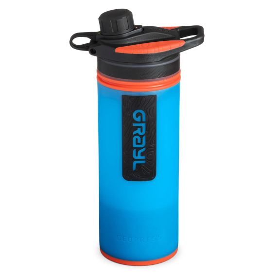 Grayl GeoPress 700ml Purifier Bottle - Bali Blue ryhmässä Retkeily / ulkoilu / Muut retkeilyvarusteet / Water Filters & Purifiers @ Sportfiskeprylar.se (400-BAL)