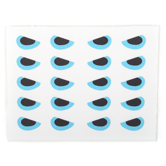 Angry Predator Eyes Light Blue 10mm ryhmässä Koukut & Tarvikkeet / Perhonsidonta / Perhonsidontamateriaalit / Silmät @ Sportfiskeprylar.se (400004)