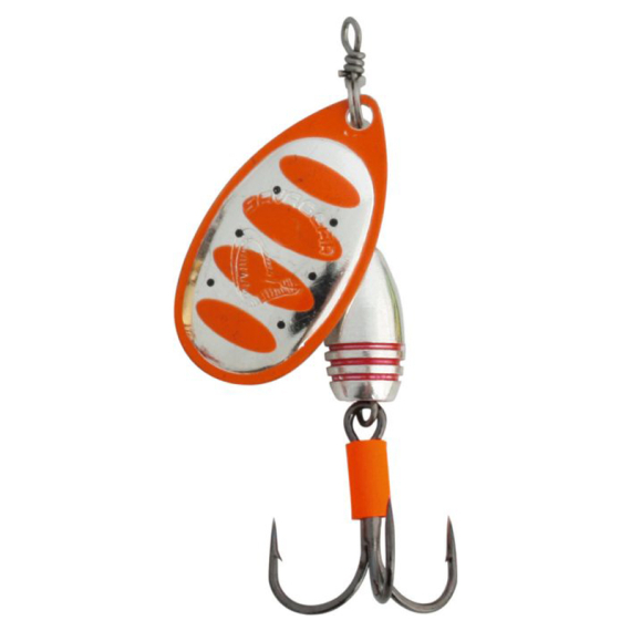 Savage Gear Rotex Spinner #5 14g 04-Fluo Orange Silver ryhmässä Vieheet / Lippauistimet @ Sportfiskeprylar.se (42137)