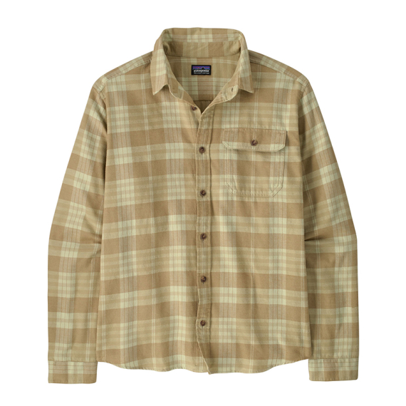 Patagonia M\'s L/S LW Fjord Flannel Shirt BWST ryhmässä Vaatteet ja kengät / Vaatetus / Paidat @ Sportfiskeprylar.se (42410-BWST-Lr)