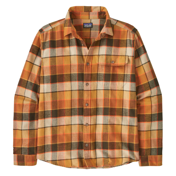 Patagonia M\'s L/S LW Fjord Flannel Shirt ROTB ryhmässä Vaatteet ja kengät / Vaatetus / Paidat @ Sportfiskeprylar.se (42410-ROTB-Lr)