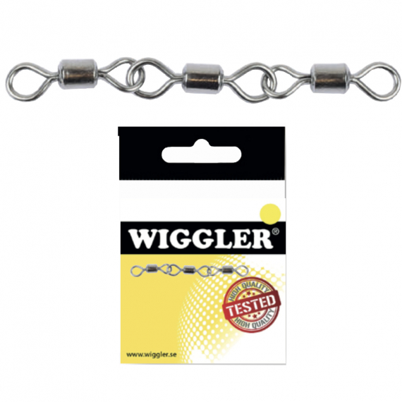Triple Rolling Swivel, Black Nickel stl. 3 ryhmässä Koukut & Tarvikkeet / Stingers & Stinger lisätarvikkeet / Stinger lisätarvikkeet @ Sportfiskeprylar.se (4493-3)