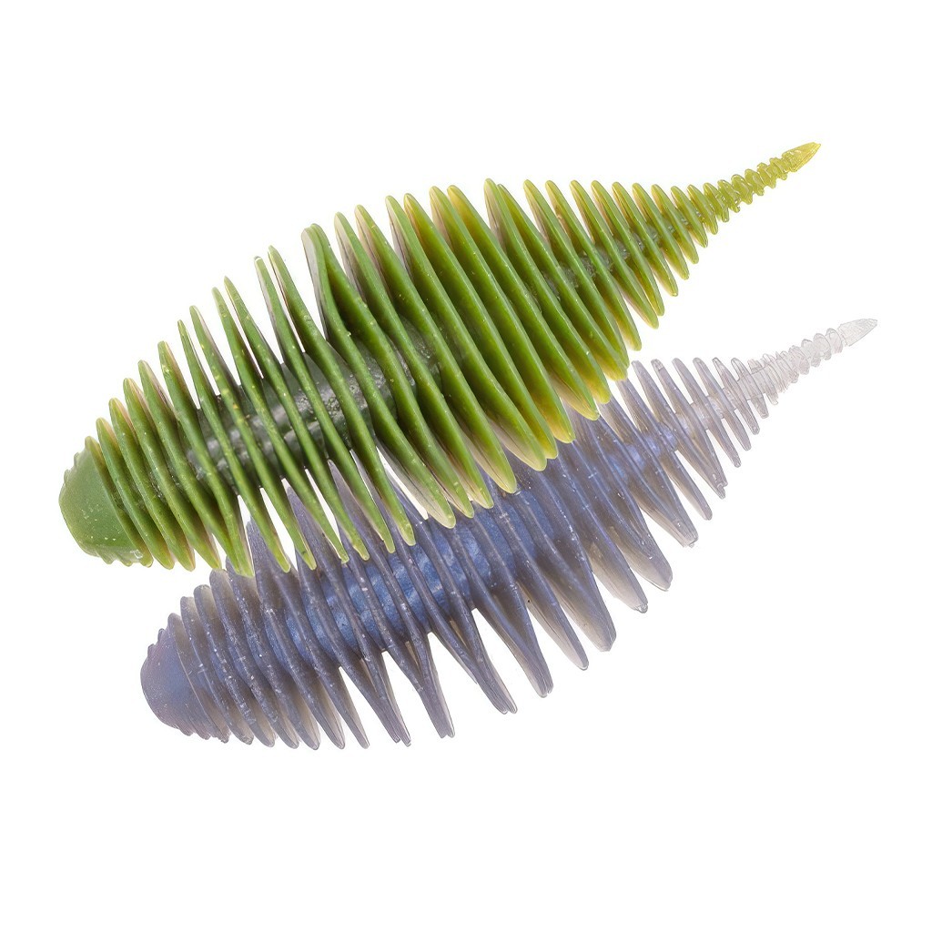 Geecrack Bellows Gill 2,8\'\' 7,1cm (6Pcs) - Water Melon Pro Blue ryhmässä Kalastusmenetelmät / Heittokalastus / Uistimet / vieheet / Jigit & pehmeät uistimet / Rapu- ja otusjigit @ Sportfiskeprylar.se (4571473855900)
