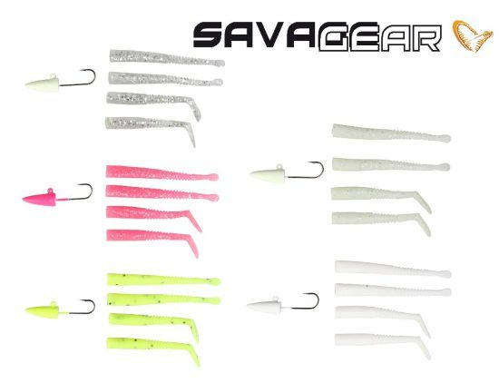 Savage Gear LRF Mini Sandeel Kit 25kpl ryhmässä Uistimet / vieheet / Viehesarjat @ Sportfiskeprylar.se (47133)