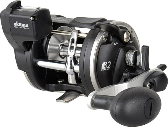 Okuma Classic Linecounter XPD- 30DA 2bb ryhmässä Kelat / Hyrräkelat / Pyöreät baitcasting kelat @ Sportfiskeprylar.se (49693)