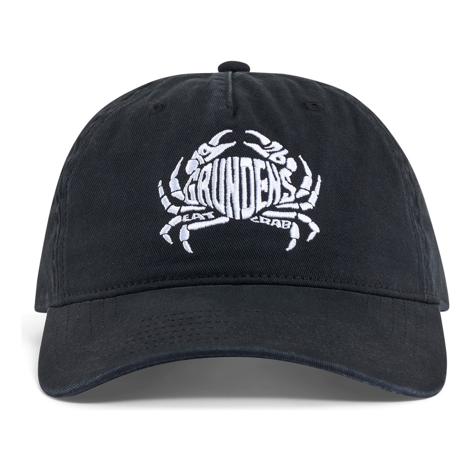 Grundéns Eat Your Words RX Trucker Black Crab Graphic ryhmässä Vaatteet ja kengät / Lippalakit ja päähineet / Lippikset / Trucker lippikset @ Sportfiskeprylar.se (50000-065-0001)