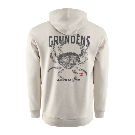 Grundéns Gyotaku Hoodie Bone Heather Dungie ryhmässä Vaatteet ja kengät / Vaatetus / Villapaidat / Hupparit @ Sportfiskeprylar.se (50001-248-0014r)