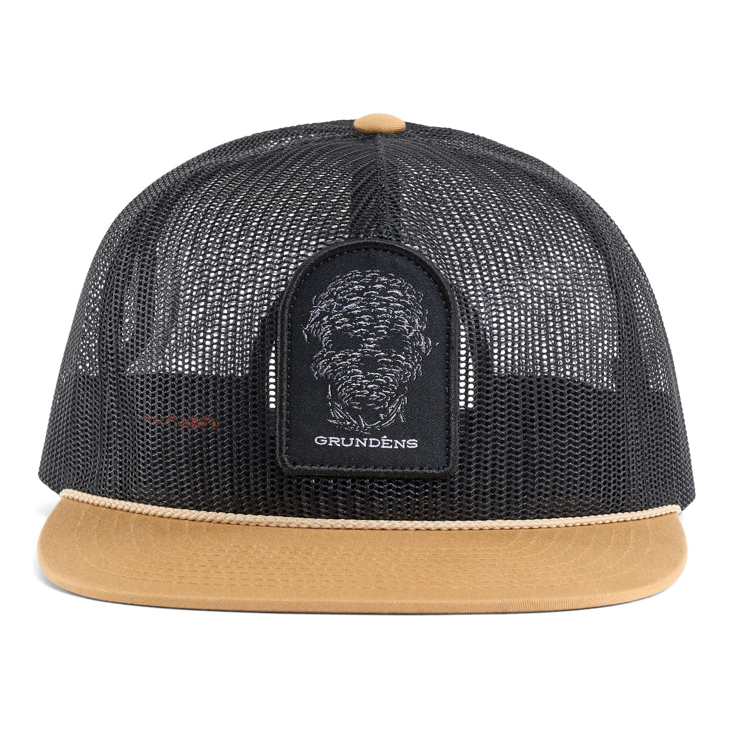 Grundéns Bait Ball Mesh Trucker Black/Khaki ryhmässä Vaatteet ja kengät / Lippalakit ja päähineet / Lippikset / Trucker lippikset @ Sportfiskeprylar.se (50015-005-0001)
