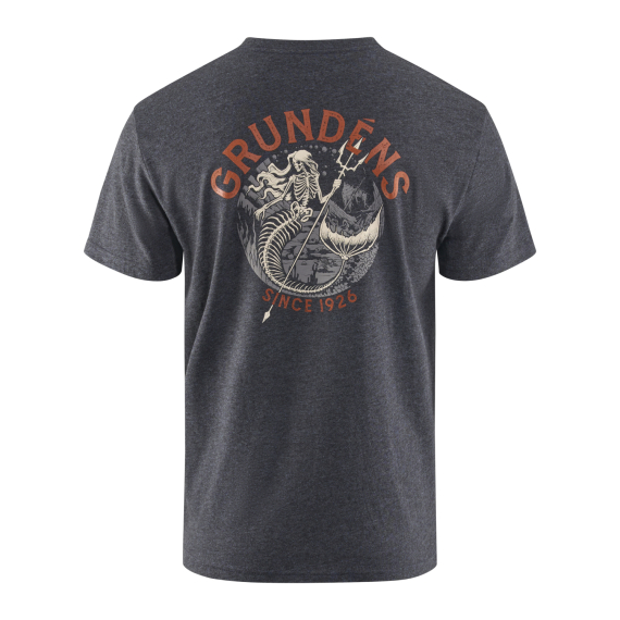 Grundéns Dead Reckoning SS T-Shirt Heather Charcoal ryhmässä Vaatteet ja kengät / Vaatetus / T-paidat @ Sportfiskeprylar.se (50166-011-0013r)