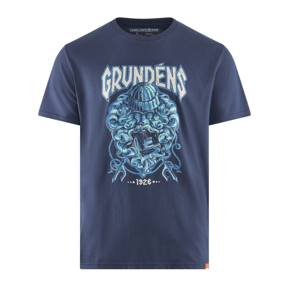 Grundéns Njord SS T-Shirt Dark Navy ryhmässä Vaatteet ja kengät / Vaatetus / T-paidat @ Sportfiskeprylar.se (50171-425-0013r)